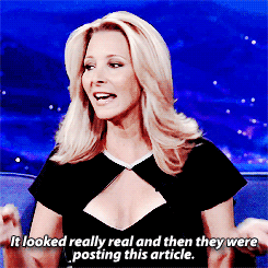 vivienvalentino:  lisa kudrow admits she fell for friends reunion hoax (x) 