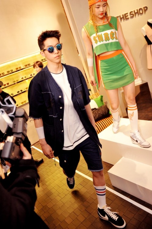 koreanmalemodels:  Nam Joohyuk for Steve J & Yoni P Longboard Collection Open Party