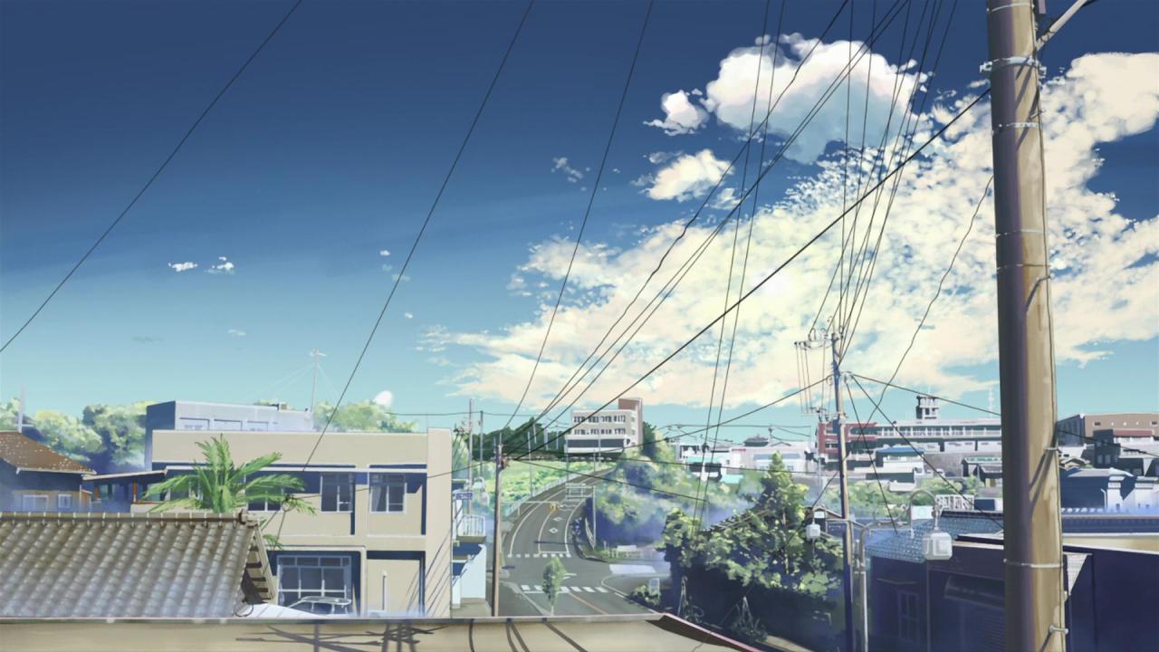 anime-backgrounds:  5 Centimeters Per Second. Directed by Makoto Shinkai. Created