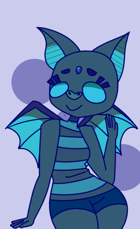 rasmuslikestodraw:bat chick reblaging an qt battu for a friend who’s feelin down.go check him out and show him some love. 