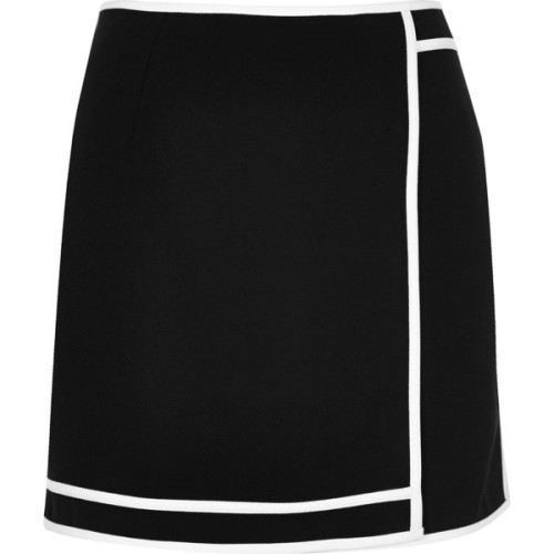 River Island Black sports mini skirt ❤ liked on Polyvore (see more sport skirts)