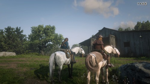 The girl gang in “Red Dead Online”.