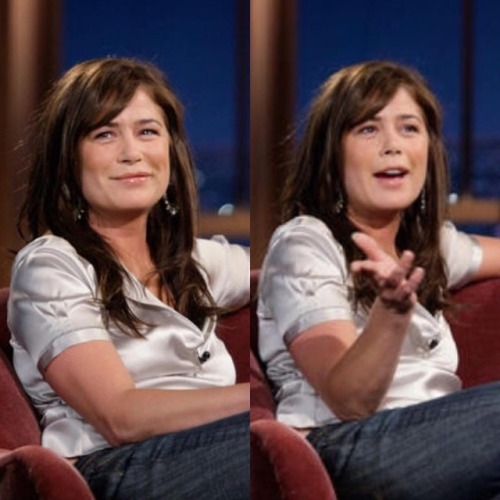 #MauraTierney on The Late Late Show with Craig Ferguson, April 2008