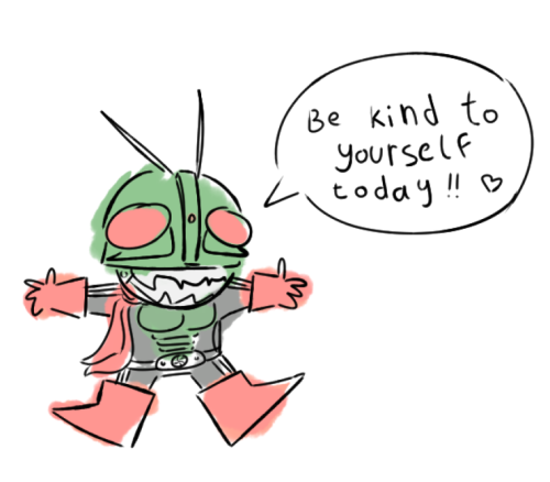 Needed A Little Self Motivational Kamen Rider Doodle Today C: