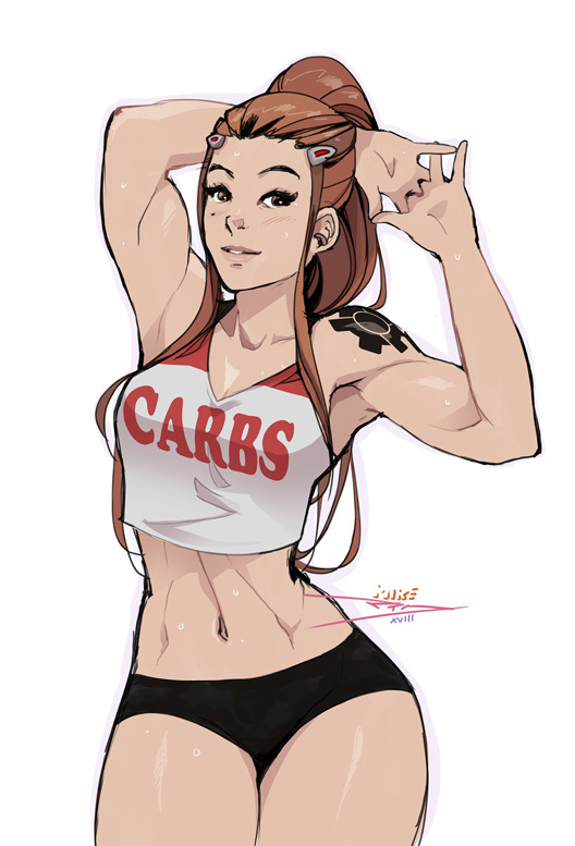 vashito:Brigitte x graphic tees~patreon . twitter