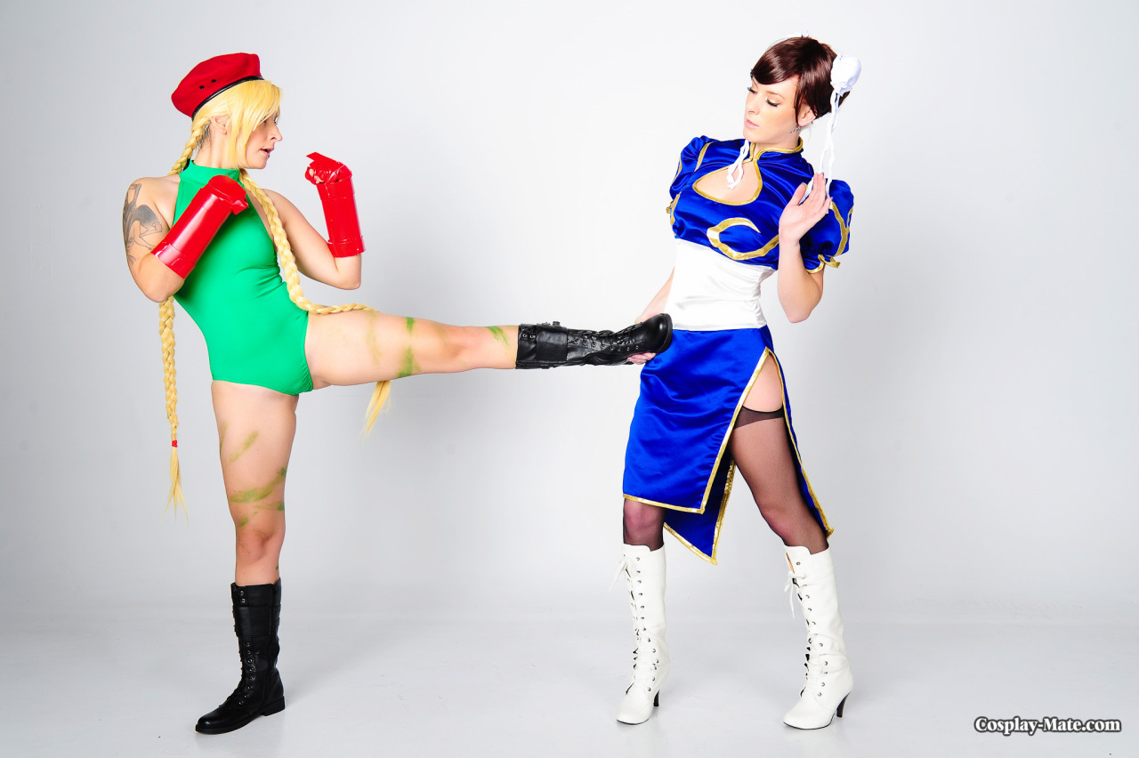 On the Cammy and Chun-li shooting we did try some action fight but it didnt come
