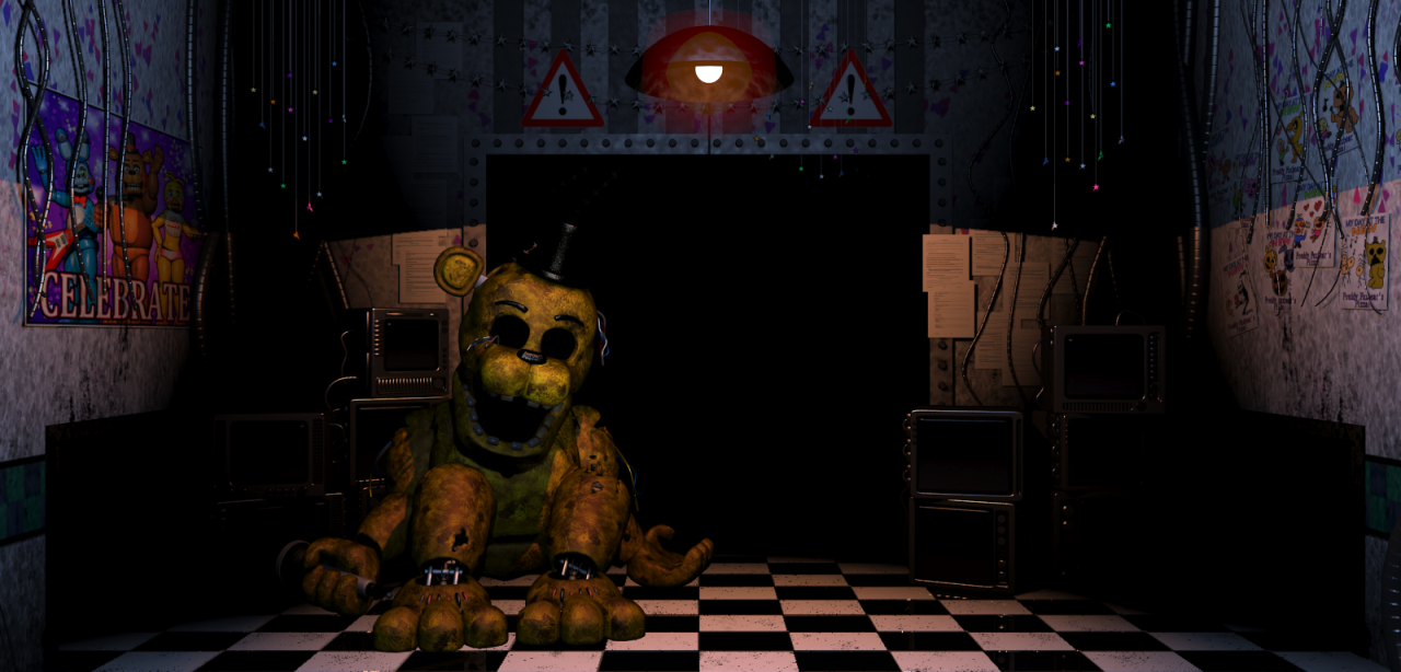 I didnt think it would work on puppet but it did #fnaf #fnaf2doom