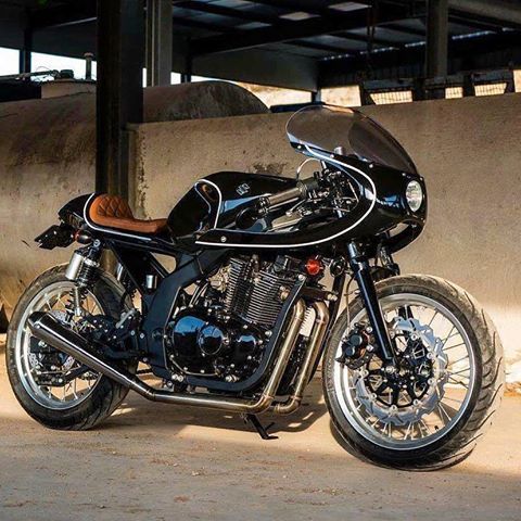 Suzuki GS500 Cafe Racer - 24 07 2022 by CeltyRysuje on DeviantArt