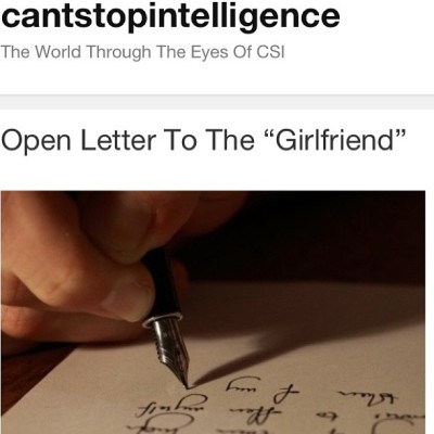 #LADIES #NewBlogPost Open Letter To The “Girlfriend” on www.cantstopintelligence.wordpress.com (link in my bio)