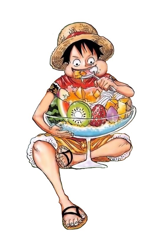 Luffy From Colorspread 5 One Piece Colorspread
