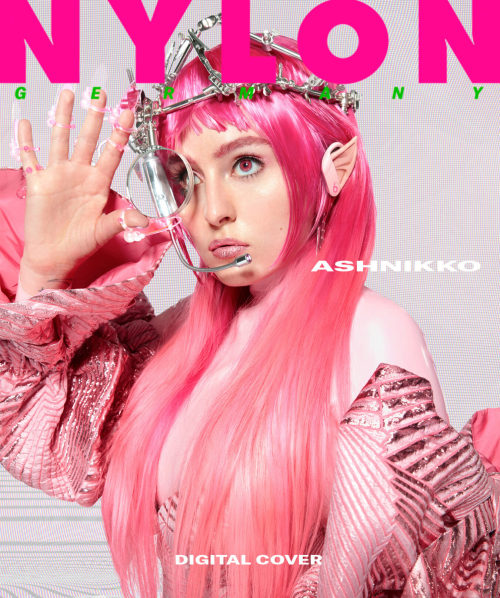 futuristicglam: Ashnikko for Nylon magazine 