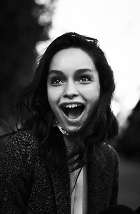 amy-ambrosio:  Luma Grothe by Ben Morris for Elle Russia, Aug 2015.