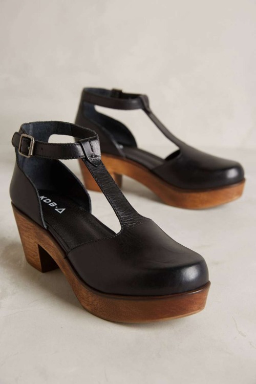 High Heels Blog Kelsi Dagger Casablanca Clogs via Tumblr