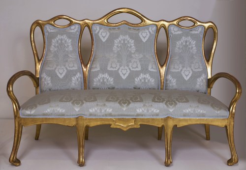 Joan Busquets(Catalan-Spanish,1874-1949).Furniture maker and decorator.Sofa,1907.Джоан Бускетс (ката