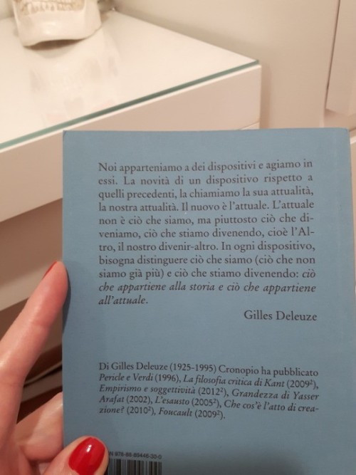 Gilles Deleuze - Che cos'è un dispositivo? 