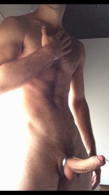 I love a hairy chest and an uncut cock