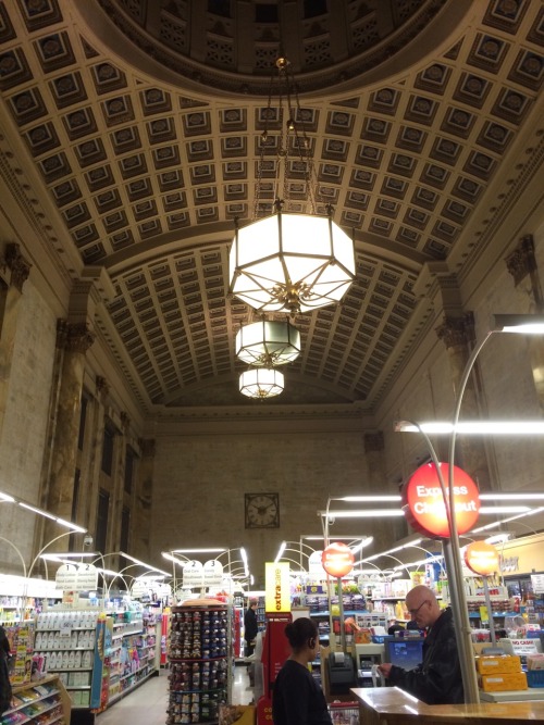imakegoodlifechoices:This is the inside of a CVS. New York, why?