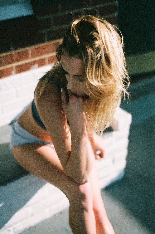 The good-looking girl