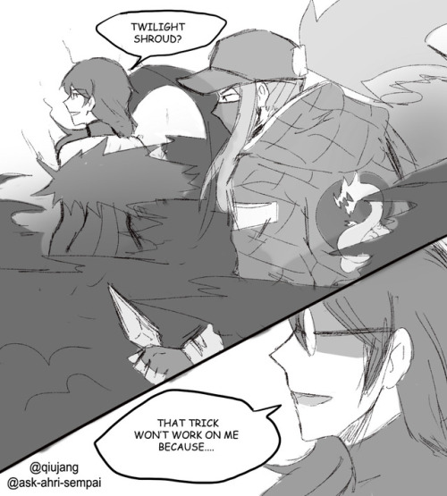 ask-ahri-sempai: THIS IS NOT THE TRAINING I’M LOOKING FOR. follow my art  ig: @qiujang