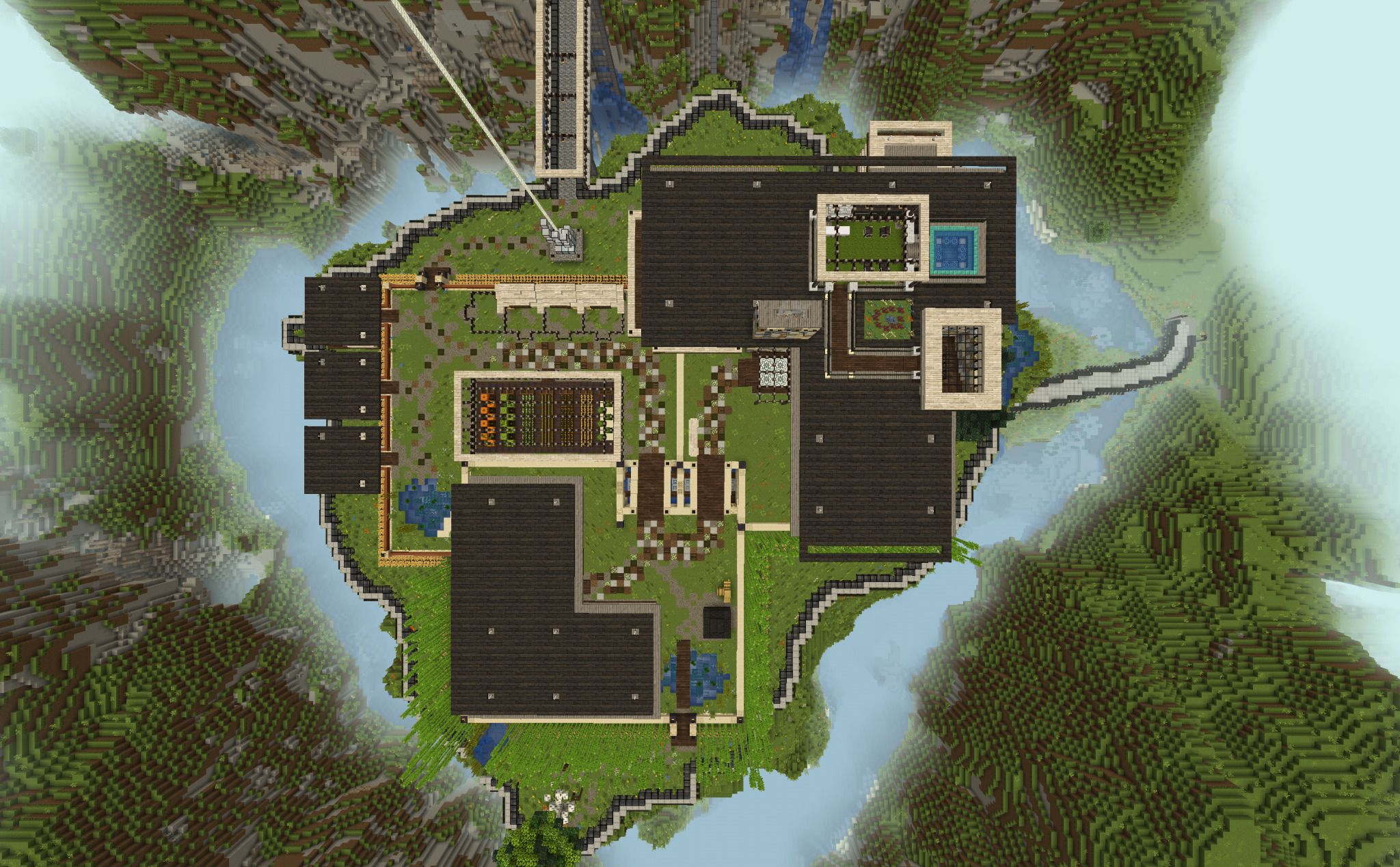 Modern Home | Campus | Dungeon Minecraft Map