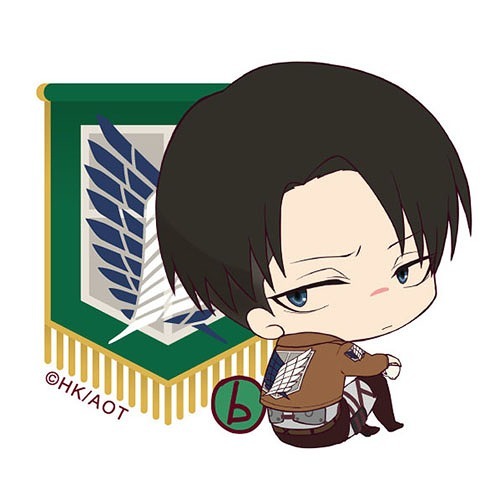 New Bocce-kun charms of our favorite SnK characters!All will be released June 2015!