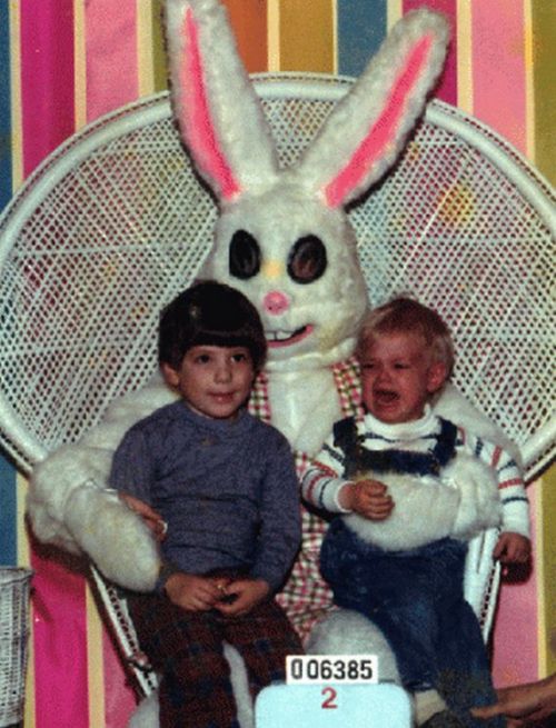 itsiesha:  kalidonn:  jenesaykwa:  christinaleannaruth:  jenesaykwa:  anothercleverjedimindtrick:  gethercookies:  creepiest easter bunnies  that last one  :(((  2nd to last one look like he on that shit  The kid or the bunny lmao  Bruh 
