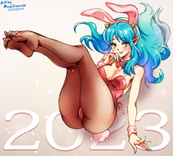 2023 is Year of the Rabbit, so it’s adult photos