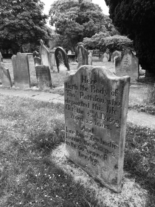 ravensquiffles:  Another evening, another dog walk. St Mary’s churchyard, Norton 