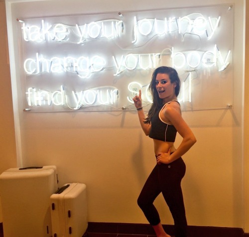 iheartcorymonteith:msleamichele: Another great @soulcycle class this morning! #FindYourPower