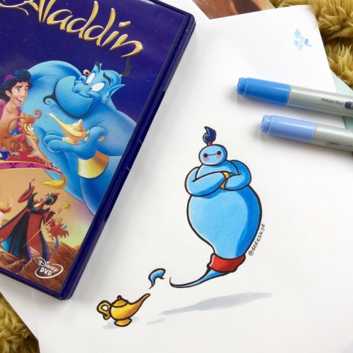 deeeskye:Baymax as Genie 💛💙 porn pictures