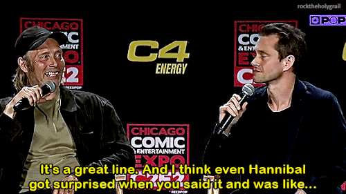 Mads And Hugh At C2E2 2024