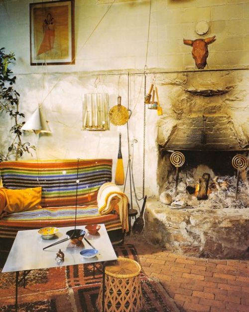 nobrashfestivity:Pedro Guerrero, Home of Alexander Calder, 1963