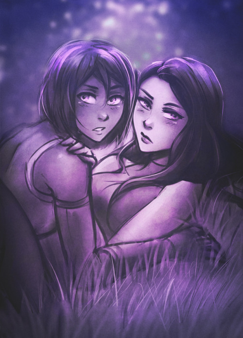 korrasami week day 7 - unexpected spirit world shenanigans