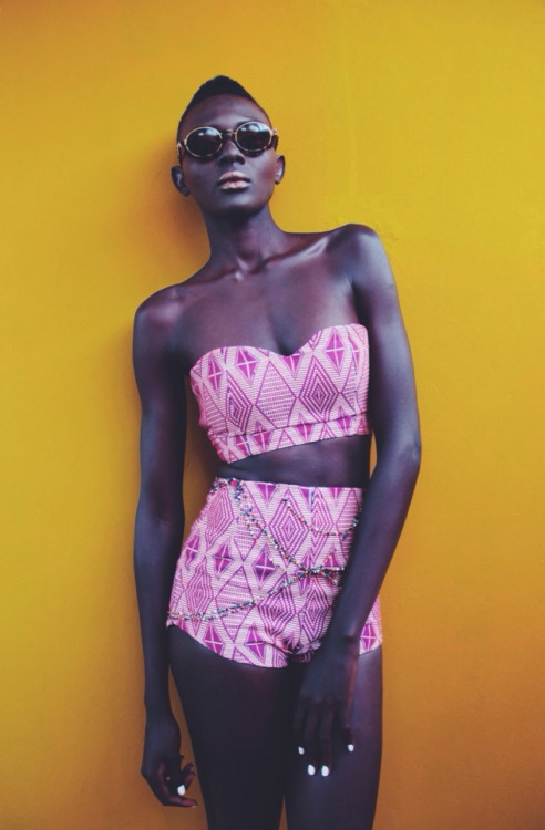  MODEL FROM IVORY COAST (Kwayo Agence) I MET HER IN SENEGAL, WHILE I WAS WORKING ON  “ LA NOUVELLE T