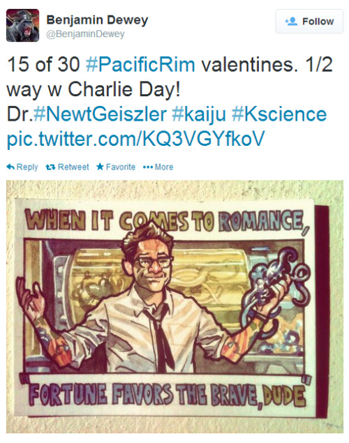 shatterdomeatl: More Pacific Rim Valentine’s cards from the talented Benjamin Dewey! Go follow