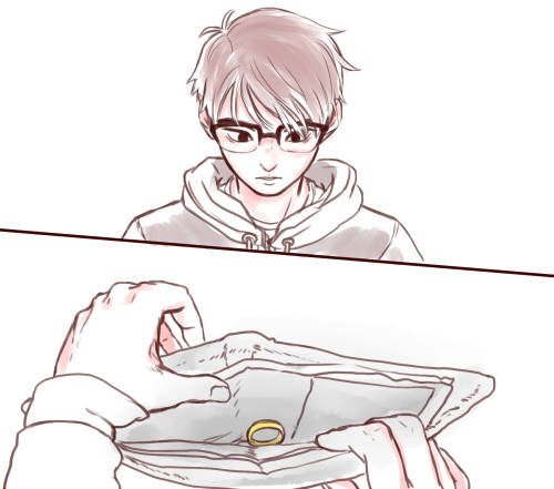 kamisscheisse:  Part 1 This is based off a textpost i can’t find anymore,fuck…it was the idea that instead of paying him money,Victor proposes to Yuuri or something like that ,if you know the original post please send me the link,i would be really