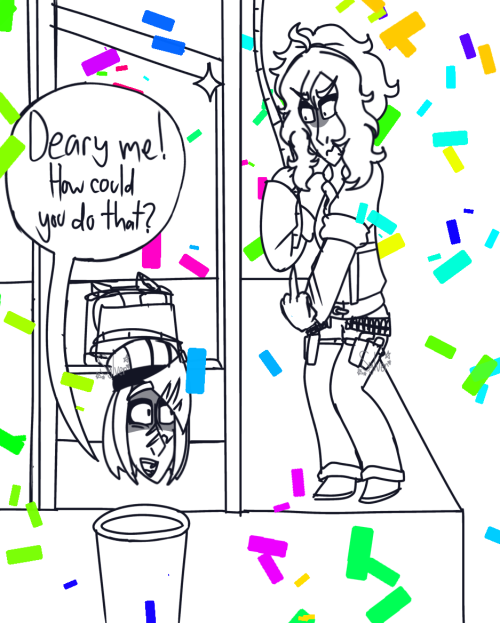 To Add Onto What I Drew Yesterday... I Drew Karl After He Broke The Law Of Talos Too Many Timez But I