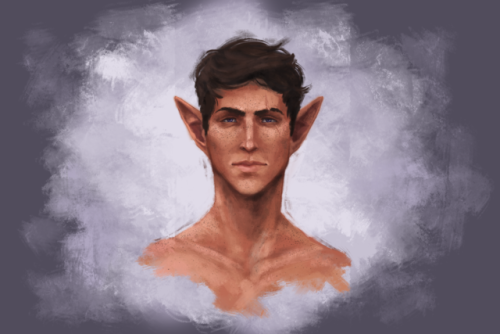 sirius-art-galaxy: [ PORTRAIT ]I finally got him to look like how I wanted! I also found a brush I a