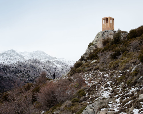 subtilitas: Orma - National park observation towers, Venaco 2018. Photos © Julien Kerdraon, David Gi