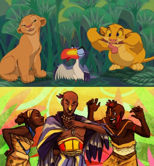 summerashes:laysiaprincess:pr1nceshawn:Famous Disney Characters As Ethnically Correct Humans by Pugl