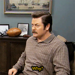 nbcparksandrec:  Welcome to Ron’s hell.