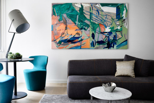 {Today’s Friday Feature, Australian firm Travis Walton, designed this townhouse. To me,  the bathroo