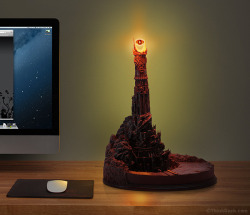 nonromanticnihilist:   Eye of Sauron Desk Lamp  I FUCKING NEED THIS NOW.   This would be a funny thing to own.