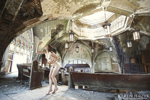 imaginariumofjacsfishburne:  karenjerzykphotography:  All gods who receive homage are cruel. All gods dispense suffering without reason. Otherwise they would not be worshipped. Through indiscriminate suffering men know fear and fear is the most divine