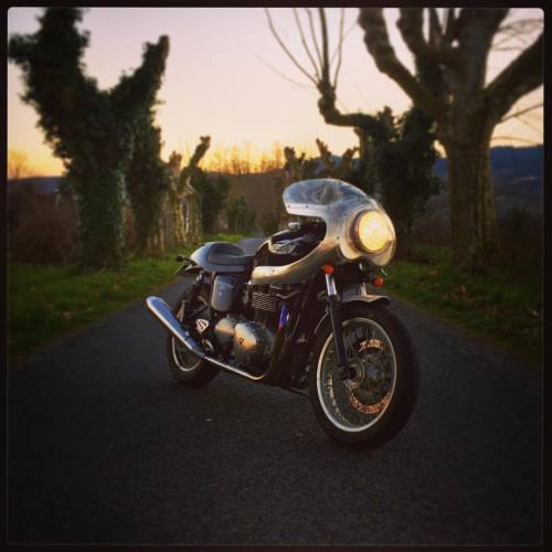 Love Twin #Thruxton #triumph #triumphmotorcycles