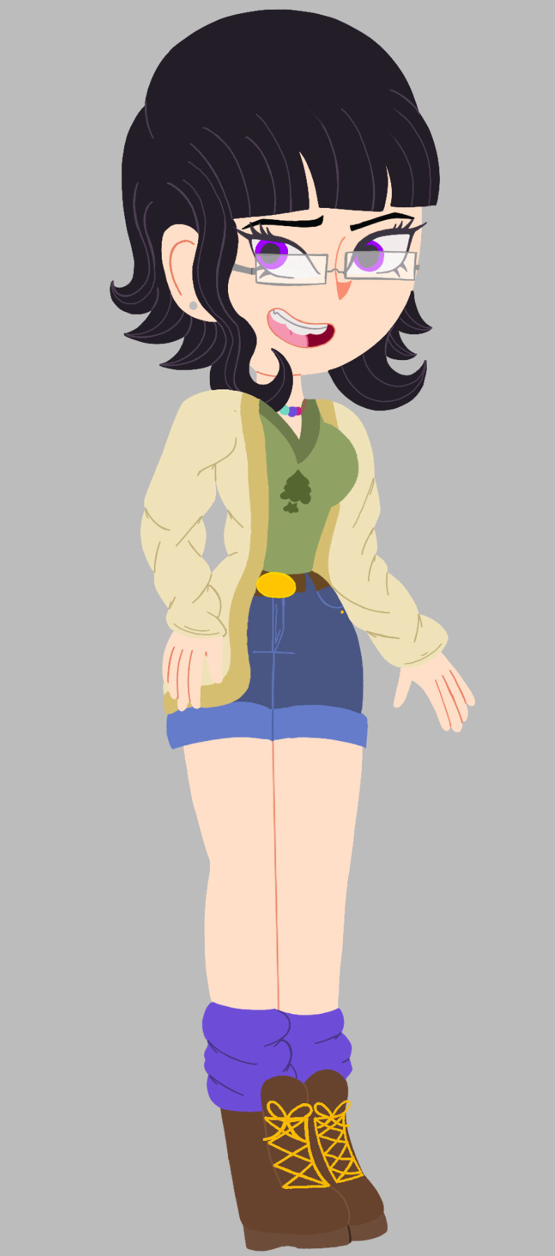 Introducing My Camp Camp OC 2 ; Electric Boogaloo, Heres Kitty Takanawa, She Is A Counselor OC, Has Also