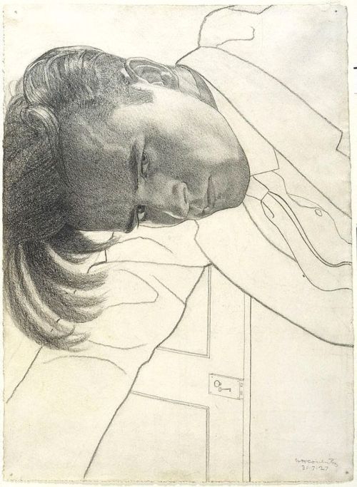 beyond-the-pale:  Fred Coventry - Self portrait, 1927    Art Gallery of NSW  