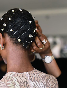letitiawrights:Letitia Wright in Dior Haute Couture and Cartier jewellery