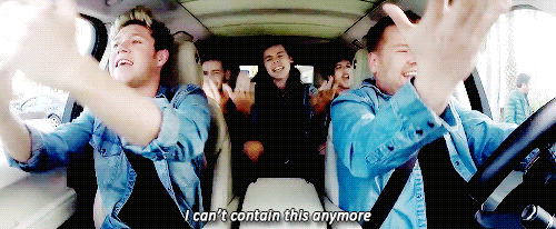 sweetharold:  No Control - Carpool Karaoke 