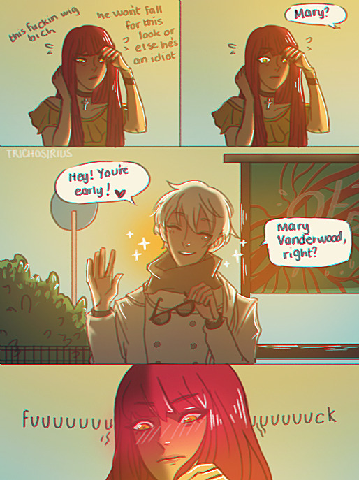 trichosirius:  catfished!(part 1 | part 2)